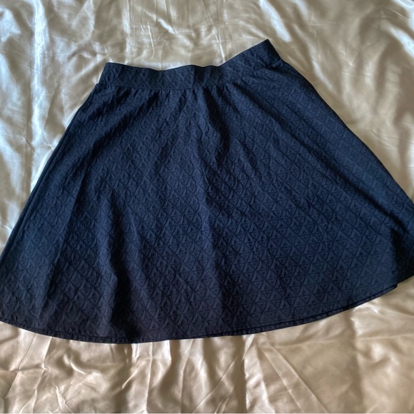 Joe B. by Joe A-Lined Knee Length Skirt Womens Size XL Black Textured Pull On - Picture 1 of 5